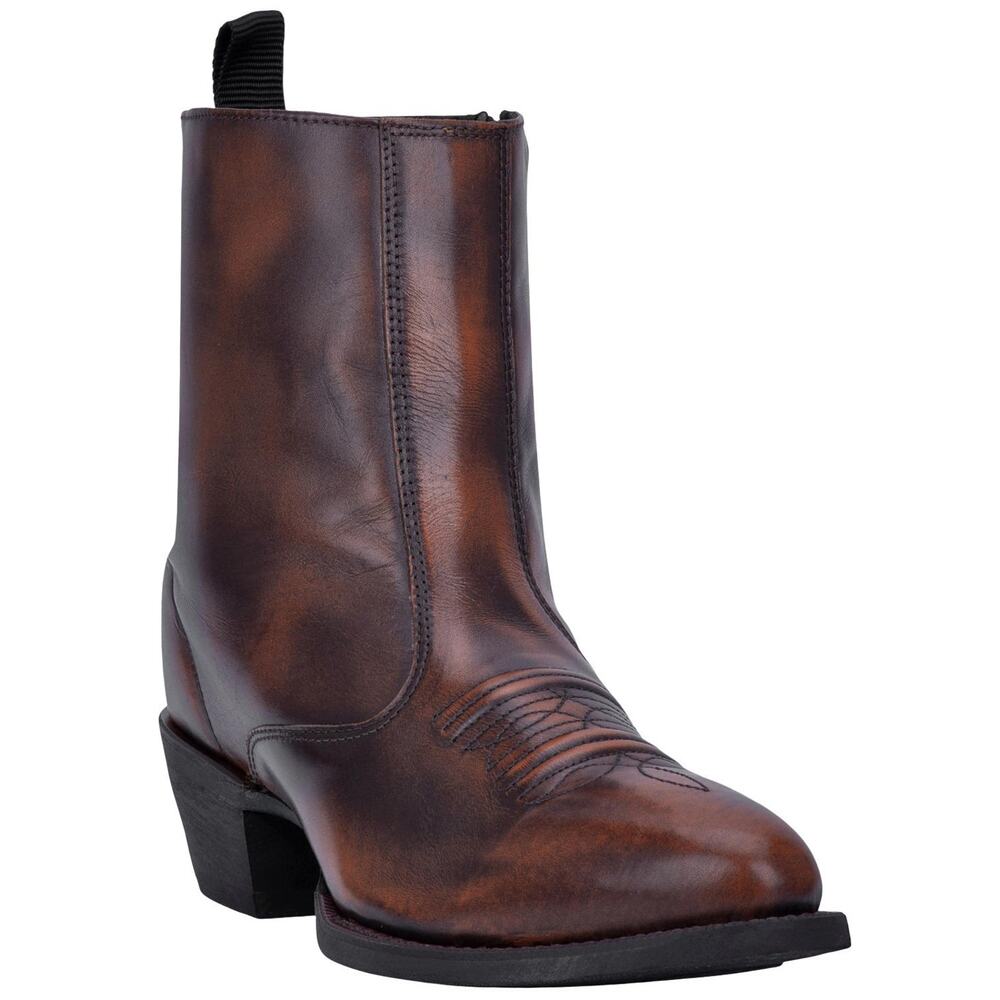 Laredo Men's Side Zipper Western Boot - Round Toe - 10 Wide
